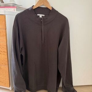 Cutter & Buck Brown Quarter Zip Pullover ✨